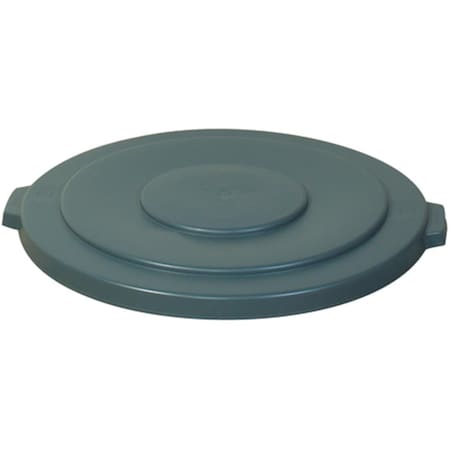Swivel 44 Gallon Brute Container Flat Lid- Gray SW2537017
